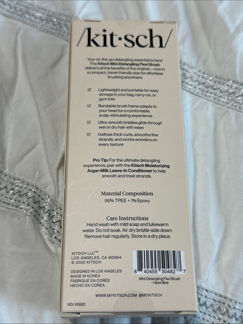 Kitsch Mini Detangling Flexi Brush - Picture 2 of 2